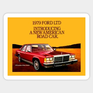 FORD LTD - advert Sticker